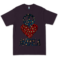 Plum Peace Love America Premium Tee - Bettercallsaul