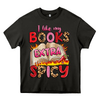 Asphalt i like my books extra spicy Heavy Core Tee - Artiststas