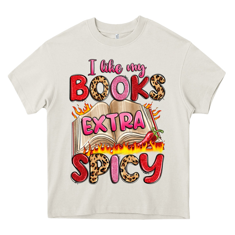I Like My Books Extra Spicy Heavy Core Tee by Artiststas | Teevron