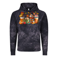 Cloud Black fall coffee cups Vintage Hoodie - CowGirlArtShop