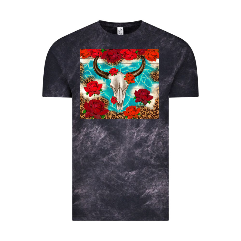 Bull Skull Rose Vintage Tee by TumblerDesignByShophia | Teevron