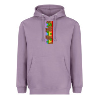 Lavender St. Patrick's Day Western Shamrock Leopard Rainbow Heavyweight Hoodie - Artiststas