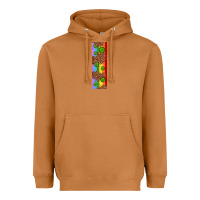 Meerkat St. Patrick's Day Western Shamrock Leopard Rainbow Heavyweight Hoodie - Artiststas