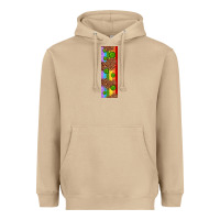 Mushroom St. Patrick's Day Western Shamrock Leopard Rainbow Heavyweight Hoodie - Artiststas