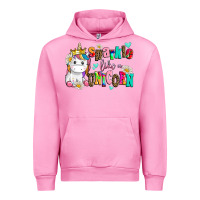 Fuchsia Pink sparkle like a unicorn Urban Hoodie - AdoDesignShop