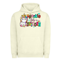 Pigment Pistachio sparkle like a unicorn Urban Hoodie - AdoDesignShop
