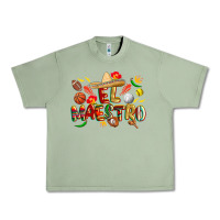 Oil Green cinco de mayo el maestro Urban Heavy Tee - CowGirlArtShop