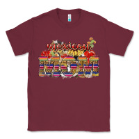Burgundy Mexican Mom Classic Tee - NancyCooperArtShop