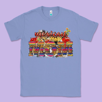Mexican Mom Classic Tee Designed By Nancycooperartshop