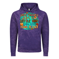 Cloud Purple give thanks for a little and you will find a lot Vintage Hoodie - CowGirlArtShop