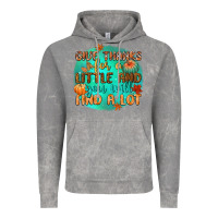 Cloud Rock give thanks for a little and you will find a lot Vintage Hoodie - CowGirlArtShop