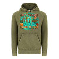 Vintage Olive give thanks for a little and you will find a lot Vintage Hoodie - CowGirlArtShop