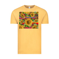 Vintage Mustard mexican sunflowers Vintage Tee - TumblerDesignByShophia