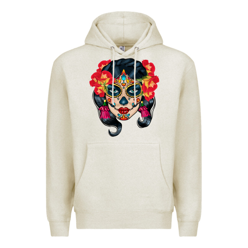 Sugar Skull Premium Hoodie by BundleAndBundleShop | Teevron