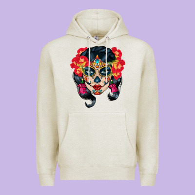 Sugar Skull Premium Hoodie Designed By Bundleandbundleshop