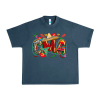 Midnight Navy cinco de mayo cma Urban Heavy Tee - CowGirlArtShop