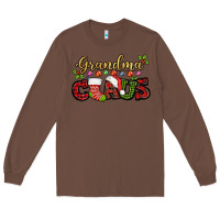 Chestnut Grandma claus with christmas gift sock mother's Long Sleeve Tee - HowdyJamesFarm