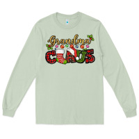 Matcha Grandma claus with christmas gift sock mother's Long Sleeve Tee - HowdyJamesFarm