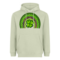 Matcha St. Patrick's Day Shamrock Rainbow Heavyweight Hoodie - Artiststas