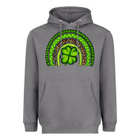 Storm St. Patrick's Day Shamrock Rainbow Heavyweight Hoodie - Artiststas