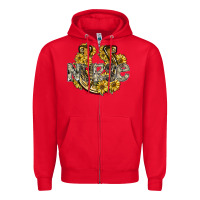 Red nurse Zipper Hoodie - SublimationCraftShop