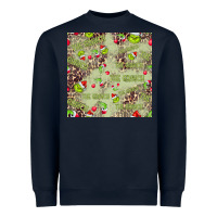 Navy The Grinch Seamless Heavyweight Sweatshirt - CowhideDigitalArt