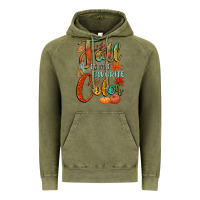 Vintage Olive fall is my favorite color Vintage Hoodie - CowGirlArtShop