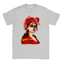Moon Dust Sugar skull girl Classic Tee - NancyCooperArtShop