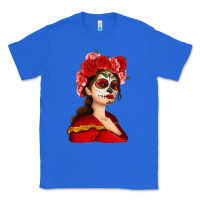 True Royal Sugar skull girl Classic Tee - NancyCooperArtShop