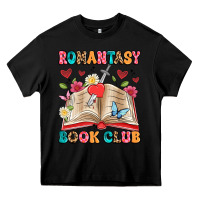 Black romantasy book club Heavy Core Tee - Artiststas