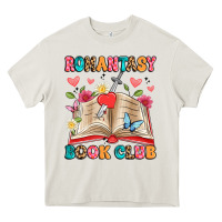 Cream romantasy book club Heavy Core Tee - Artiststas