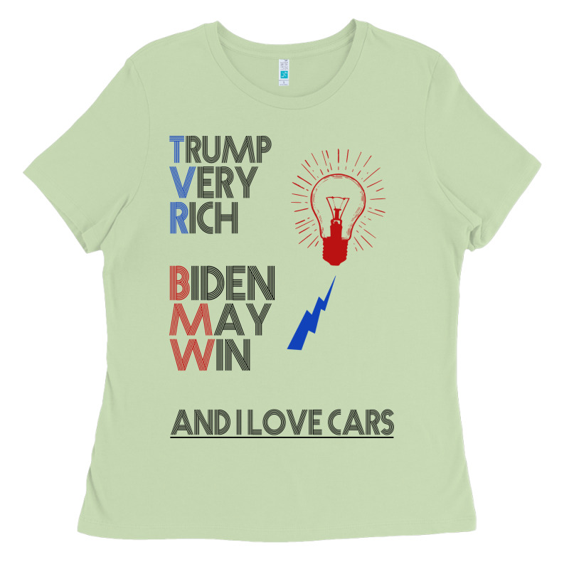 Trump Biden Cars Ladies Tee by Bettercallsaul | Teevron