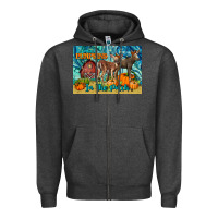 Charcoal Heather Cutest Pumpkins In The Patch Zipper Hoodie - LillyAllenDesigns