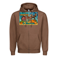 Chestnut Cutest Pumpkins In The Patch Zipper Hoodie - LillyAllenDesigns