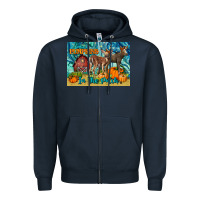 Navy Cutest Pumpkins In The Patch Zipper Hoodie - LillyAllenDesigns