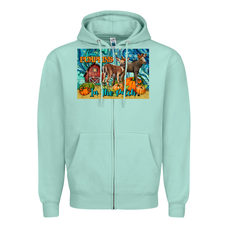 Cutest Pumpkins In The Patch Zipper Hoodie by LillyAllenDesigns | Teevron