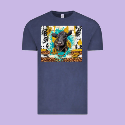 Black Angus Vintage Tee Designed By Tumblerdesignbyshophia