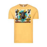 Vintage Mustard black angus Vintage Tee - TumblerDesignByShophia