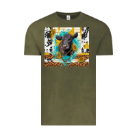Vintage Olive black angus Vintage Tee - TumblerDesignByShophia