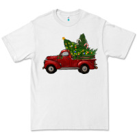 White Christmas Trees With Truck Premium Tee - RanaPortraitStore