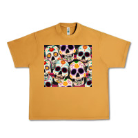 Peanut Butter cinco de mayo skull Urban Heavy Tee - CowGirlArtShop