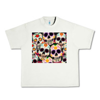 Pistachio cinco de mayo skull Urban Heavy Tee - CowGirlArtShop