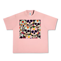 Salmon cinco de mayo skull Urban Heavy Tee - CowGirlArtShop