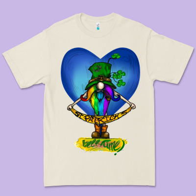 St Patricks Day Gnome Premium Tee Designed By Bettercallsaul