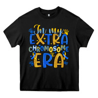 Black in my extra chromosome era Heavy Core Tee - Artiststas