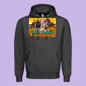 Cutest Pumpkin In The Patch Pig Zipper Hoodie Designed By Lillyallendesigns