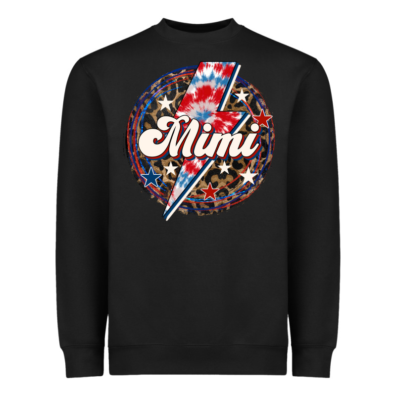 Western Mimi Patriotic 4th Of July Heavyweight Sweatshirt by LillyAllenDesigns | Teevron