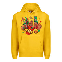 Lemon Christmas black girl sneakers Premium Hoodie - RanaPortraitStore