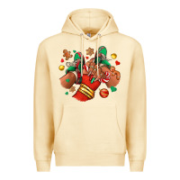 Pina Colada Christmas black girl sneakers Premium Hoodie - RanaPortraitStore