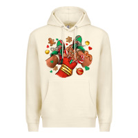 Sandshell Christmas black girl sneakers Premium Hoodie - RanaPortraitStore